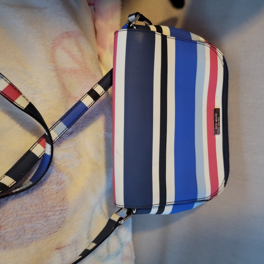 KATE SPADE STRIPE PURSE